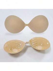 Invisible Backless Bra/Breast Enhancer, Push-Up Style To Shape Small Bust, Strapless Design For Backless Dresses, Formal Gowns, Wedding Dresses