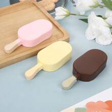 1 قطعة متوفرة ب- 4 خيارات من الألوان، تصميم مواد ،خامة جديدة فائقة اللين ذات ارتداد بطيء، محاكي ل- كريمة الآيس كريم بغلاف شوكولاتة مقرمشة، آيس كريم صناعي، هدية لحفلة عيد الميلاد