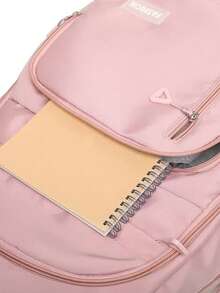 Cặp sách kiểu Hàn Quốc dung tích lớn mới dành cho học sinh trung học cơ sở và trung học phổ thông trong năm học mới có thiết kế nhiều túi, nhẹ khi đi du lịch và mang phong cách thường ngày. - Nhiều màu - Xem 5