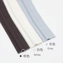 10m/8m/6m/4m/2m 自粘式密封条 - 防风隔音防尘防虫防撞隔音节能 - 适用于塑钢门窗 - 易于使用（白色） - 白色 - 查看 3