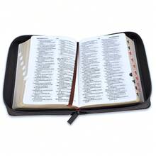 Biblia De Bolsillo Con Cierre RV1960 Imit Piel Mokka Con Indice - 單本 - 查看 3