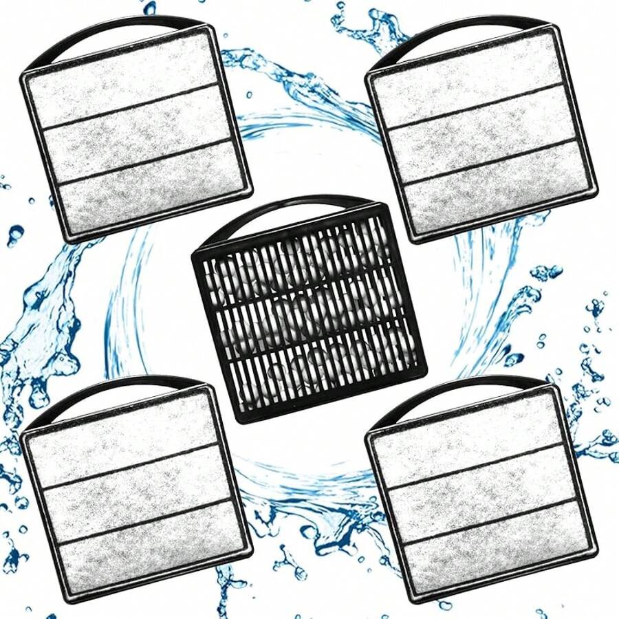 ChicchokokTARARIUM Aquarium Filters Accessories Large IX-120 & IX-120 U-V 4pcs Sponge Clip 1Pcs Ceramic Ball Plate Large IX-120 & IX-120 U-V - 4 Sponge 1 Plate for IX-90 - View 1