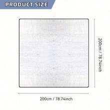1 件防水沙滩垫 - 轻质防沙垫、露营垫、帐篷垫、防水铝制可折叠野餐沙滩垫、野餐垫防潮户外野餐垫防水便携式露营帐篷垫、背包、徒步旅行、露营