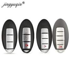 精御琴 3/4/5BTN 汽车遥控钥匙壳 适用于 Nissan Cube Juke Versa Note X-Trail Qashaqai Sunny Juke Altima TIIDA Murano Maxima - 多款式 - 查看 1