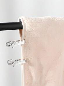 Stainless Steel Clip Clothes Drying Clip Spring Drying Socks Clothes Windproof Clip Large Quilt Clip Sun Quilt Clip Clothes Drying Clothes Fixed Clip Creative Simple Fixed Windproof Clip Household Balcony Sun Quilt Clip - Silver - View 7