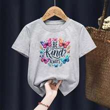 1 件/2 件/3 件“Always Be Kind”热转印贴纸 - 彩色蝴蝶和星星图案塑料熨烫贴片，适用于连帽衫、背包、牛仔裤、帆布包、枕头 - DIY 定制、服装个性化、家居装饰、励志语录贴纸，易于粘贴 - 彩色 - 查看 10