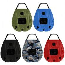 20L Water Bags Outdoor Camping Solar Heat Shower Bag Portable Compact Heated - 藍色 - 查看 7