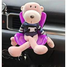 4 Pcs Car Air Vent Decorations, Doll Seat Decor Accessories, Height Less Than 7.09 Inches, Valentine's Day/St. Patrick's Day Gift, Birthday Gift For Women Storage Organizer Travel Essentials Back To School Dormitory Storage