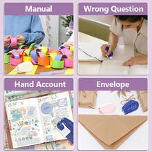 3 件双面胶带，一拉即贴，方便快捷，适用于 DIY 剪贴簿、手工项目和办公用品学校用品，返校 - 均碼 - 查看 7