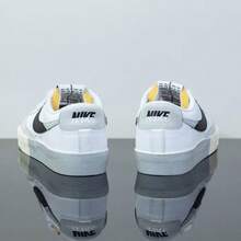 Nike 男士休闲西装帆布运动鞋，夏季新款轻便低帮舒适运动鞋 - 白色 - 查看 10