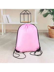 Custom Design Drawstring Backpack, Personalized Bags With Your Logo, Customized Drawstring Backpacks Bulk String Bag, Customizable Reusable Gift Bags With Handles, 40x30cm, Large Capacity Bags, Water Proof, School Bags, Handbags, Cosmetic Bags, Travel Bags, Great For Travelling, Gym And For Everyday Use