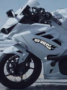 Hot Wheels Stylish Hot Wheels Wave Logo Sticker,Cars Decal For Car Body,Window, Bumper,Trunk, Motorcycle & Helmet,Racing Decal,Personalize Your Auto Car For Man,Car Decoration