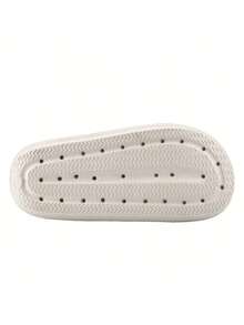 NEW!![BEST-1]Pillow Slippers Non Slip Quick Drying Shower Slides Bathroom Sandals Ultra Cushion Women Flipflop Footwear Walking Shoes Comfort - 米色 - 查看 8