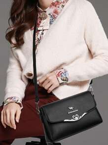 Bolsa Fashionable, Nova, Casual, Versátil, Diferenciada, Estilosa, Elegante, Retrô, Clássica, com Textura de Alta Qualidade para Mulheres, com Alça de Ombro, Transversal, para Ir e Vir, Encontros, Compras, Refinada Urbana