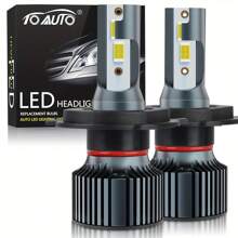 TOAUTO TOAUTO 2Pcs H11 Led Canbus Headlights Bulb H4 LED Bulbs H7 Led Light H11 Fog Lamp 9006 9005 HB4 Headlamp For Vehicles