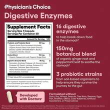 [Free Shipping]Physician's Choice Hack Your Tummy Bundle: Digestive Enzymes 60ct & 60 Billion Probiotic 30ct - Digestion, Immune & Bloating Support For Men & Women, Uno Probiotics Women, Weight Loss, Fat Burner - Không có hương vị - Xem 5