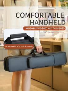 7-Position Pool Cue Box With Soft Interior, Multiple Cue Storage, Front Convenient Small Accessories Zipper Box - Multicolor - View 10