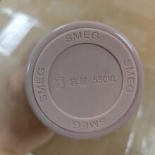 NEW SMEG 550ML Office Beverage Cup Travel Portable Drinking Cup Stainless Steel Vacuum Car Leak Proof Handle Coffee Vacuum Cup Thermal Insulation Cooling Cup Back To School
