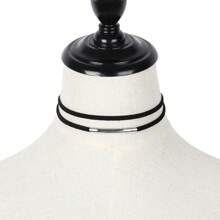 Black Collar Necklace Velvet Choker Fashion Punk Jewelry Women