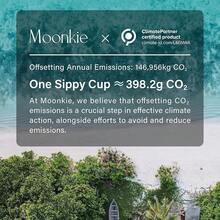 Moonkie Silicone Baby Sippy Cups | 3 Stages Training Cup Straw Cup For Infants Toddlers And Kid | 4 Oz 1Pack