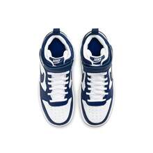 Nike Zapatillas casuales COURT BOROUGH MID 2 (GS) de uso diario y ocio para jóvenes - Blanco azul - Ver 4
