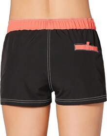 Women Quick Dry Swimwear Trunks Sports Board Shorts With Soft Briefs Inner LiningA Valentine's Day JVBY - 黑色 - 查看 6