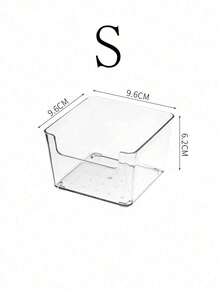 Drawer-Type Transparent Storage Box, Storage Box, Storage Box, Punch-Free Drawer, Inner Partition - Transparent - View 8