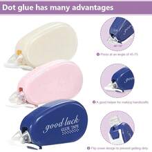 3 件双面胶带，一拉即贴，方便快捷，适用于 DIY 剪贴簿、手工项目和办公用品学校用品，返校 - 均碼 - 查看 5