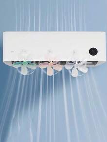 1pc风扇（空调扇使用指南）有效导流空调风，避免空调直吹而造成身体伤害（具体效果可以看视频）空调配件，家居必备用品，空调扇，小风扇，空调挡风板