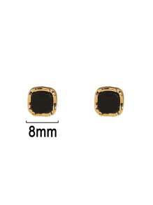 1 Pair Minimalist Personalized Niche Cross Luxury Nail Stud Earrings For Women, Niche Design Earrings