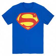 Superman George Reeves Logo T-Shirt - Blue - View 1