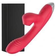 Vibrador con penetración pulsátil para mujeres, estimulador del punto G en forma de rosa, estimulador del clítoris, juguetes sexuales, dildo vibrador con 10 modos de vibración que incluye simulación de lamido, vibradores tipo conejo, juguete sexual para adultos para mujeres y parejas