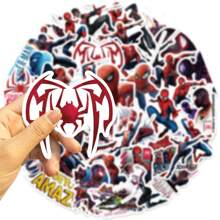 Disney 50PCS Disney Cartoon Movie Marvel SpiderMan Stickers Anime Decal Skateboard Laptop Motorcycle Guitar Cute Kawaii Cartoon Sticker Pack Kids Toy