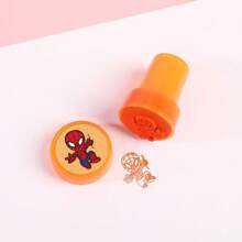 Marvel Fun Cartoon Spider Man Seal Teacher Praises And Rewards Toy Marvel With The Same Anime Seal School Supplies, Back To School