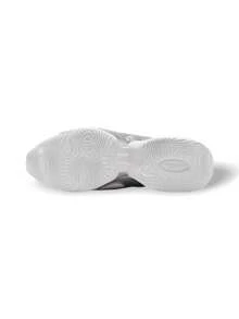 Nike Giày thể thao nam Air Max Muse da trắng với lớp phủ bạc kim loại, lưới có họa tiết và bong bóng khí góc cạnh tạo sự thoải mái thời trang FV1920-100 - Trắng/Bạc kim loại - Xem 5