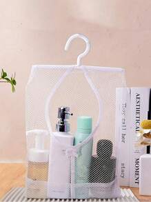Panier de douche portable - Sac de panier de douche en maille, sac transparent, sac de toilette, panier, sac fourre-tout, sac transparent durable, sac de toilette, sac cosmétique. Panier de douche portable - Sac de panier de douche en maille, panier, sac fourre-tout pour les essentiels de la chambre d'étudiant, la salle de bain, la salle de gym, le camping. Sac de douche à séchage rapide, essentiels de voyage, vacances, été, rentrée scolaire, sac pour l'école, sac de toilette de voyage, sac de toilette étanche
