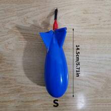 Fishing Spomb Rocket Shape Spod Fishing Feeders Float Bait Holder Tackle Tool Accessories