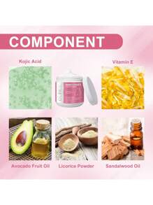 1 件装身体美白霜，用于修复关节和大腿内侧、暗沉、保湿、提亮和提亮肤色，身体亮白霜修复腋下暗沉、关节黑头、大腿内侧亮泽肌肤，滋润美容肌肤