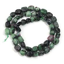 Aproximadamente 45 piezas de cuentas de piedra ovaladas asimétricas naturales surtidas, cuentas sueltas de cristal de ágata vintage de estilo informal para hacer joyas, pulseras, collares, colgantes y decoración