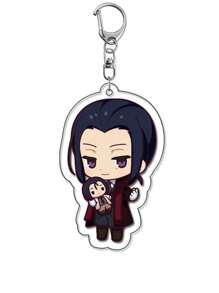 bandai Accesorio de anime Llavero acrílico de anime - Bungou Stray Dogs Lindo colgante de estilo Y2K de dibujos animados, adecuado para bolsos y llaves, regalo perfecto para fans, accesorios de cosplay, llavero de coche, bolso, mochila, pequeña joya, accesorios, regalos creativos, regalos de estudiante, accesorios de coche, colgante de bolso, accesorios escolares