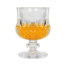 Set de 6 Mini Vasos de Chupito - Transparentes, Super Lindos, 1oz/35ml Copas de Vino de Cristal, Perfectos para Catar Brandy - Copas Degustadoras, Regalo para Amigos, Perfecto para Fiestas, Bar.