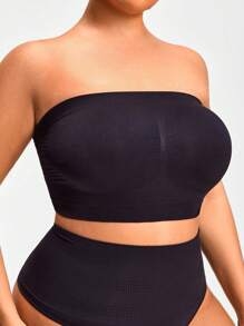 1 pieza Sujetador moldeador invisible sin aros para mujer de talla grande, cómodo y sexy, sin relleno