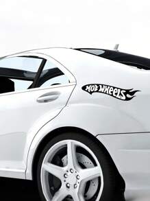 Hot Wheels Iconic Hot Wheels Flame Logo Car Decal,Durable Decal For Car Window, Bumper, Body,Helmet,Easy To Apply,Personalized Gift For Car Enthusiasts,Motorcycle Sticker,Racing Decor, Auto Accessories