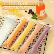 Disposable Transparent Ice Cream Bag Popsicle Bag Ice Cream Juice Yogurt Chocolate Ice Cream Bag Is Cool In Summer.