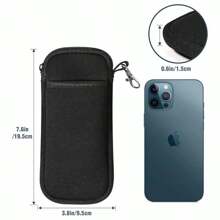 Custodia protettiva portatile per occhiali, adatta per riporre telefoni cellulari, cuffie, occhiali, carte bancarie e altri articoli, adatta per sport, attività all'aperto e conservazione portatile