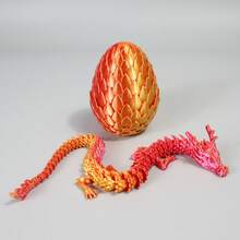2pcs 18cm 3D Printed Giant Dragon Scales Egg + 60cm Large Dragon, Huge Adult Decorative Gift, Home Decor Gift, Party Gift, Birthday Gift, Powerful Scaled Dragon Decor, 3D Printed Dragon - Multicolor - View 25