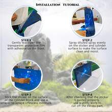 波光粼粼的水下场景，海洋主题鱼缸背景画，高清素材，水族箱贴纸，水族箱造景装饰，鱼缸配件，水族箱背景用品