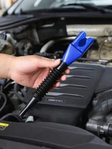 Universal Hands-Free Fueling Funnel With Retractable Hose – For Motorcycles Cars, Foldable Compact Design, Flexible Hose For Oil Liquid Transfer, Durable Plastic Spill-Proof Fuel Tool, Ideal For Outdoors Garages Emergencies, Compatible With Oil Filters Gasoline Engines Transport Accessories