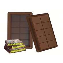 2pcs/1pc Super Large Chocolate Mold Tray, Thick Silicone Chocolate Mold Tray, Dubai Style Chocolate Bar Mold For DIY Baking, Chocolate Bar Filling Mold, Chocolate, Cake, Ice Cube Mold