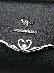 Bolsa Fashionable, Nova, Casual, Versátil, Diferenciada, Estilosa, Elegante, Retrô, Clássica, com Textura de Alta Qualidade para Mulheres, com Alça de Ombro, Transversal, para Ir e Vir, Encontros, Compras, Refinada Urbana